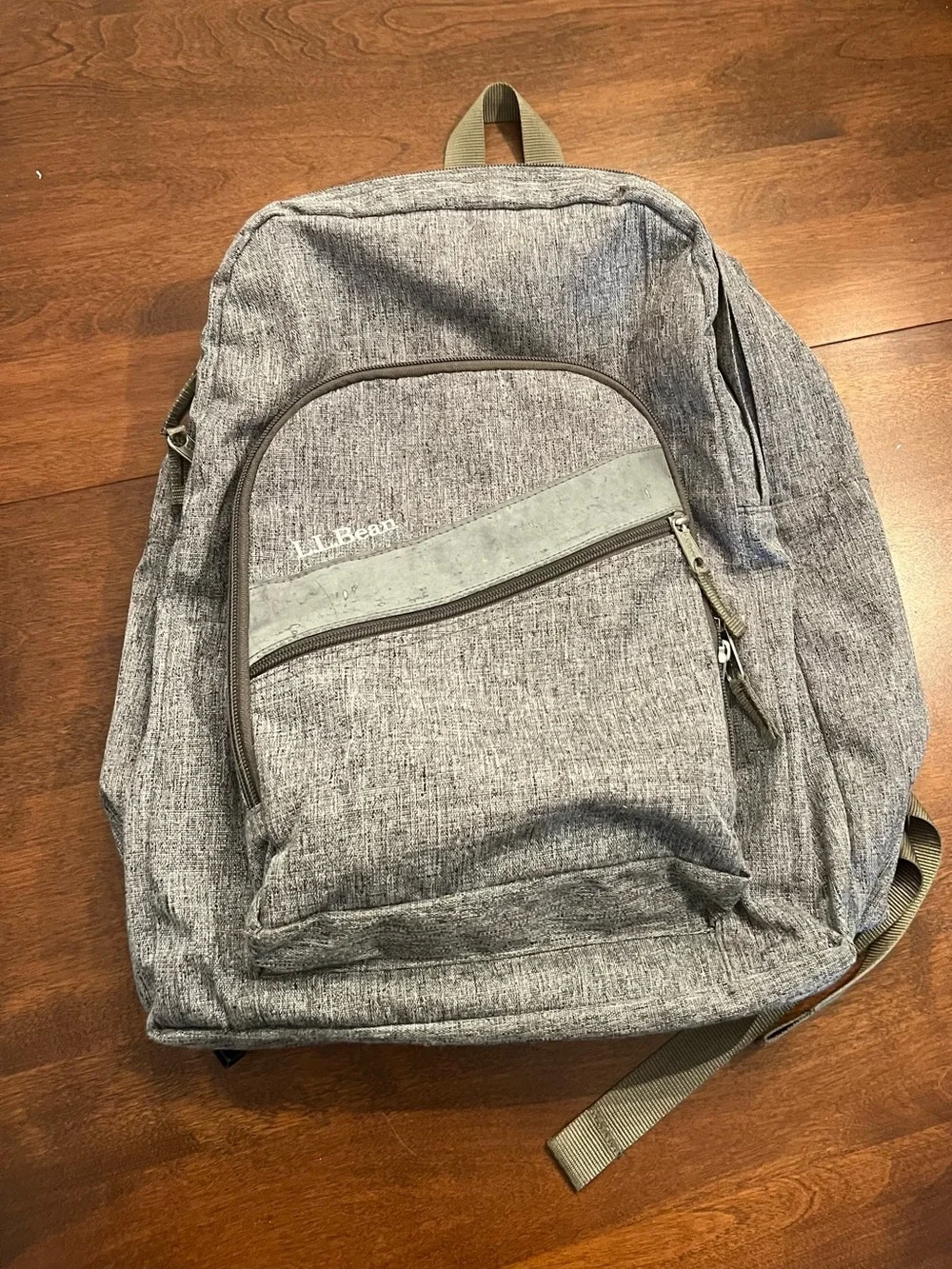 L.L. Bean Heather Gray Men's Backpack